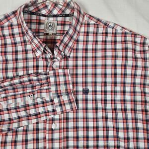 Cinch Shirt Mens XL Red Plaid Long Sleeve Button Down Western Casual Cowboy